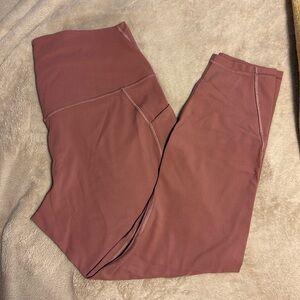 Lululemon Align High Rise Legging 25” with Pockets size 14